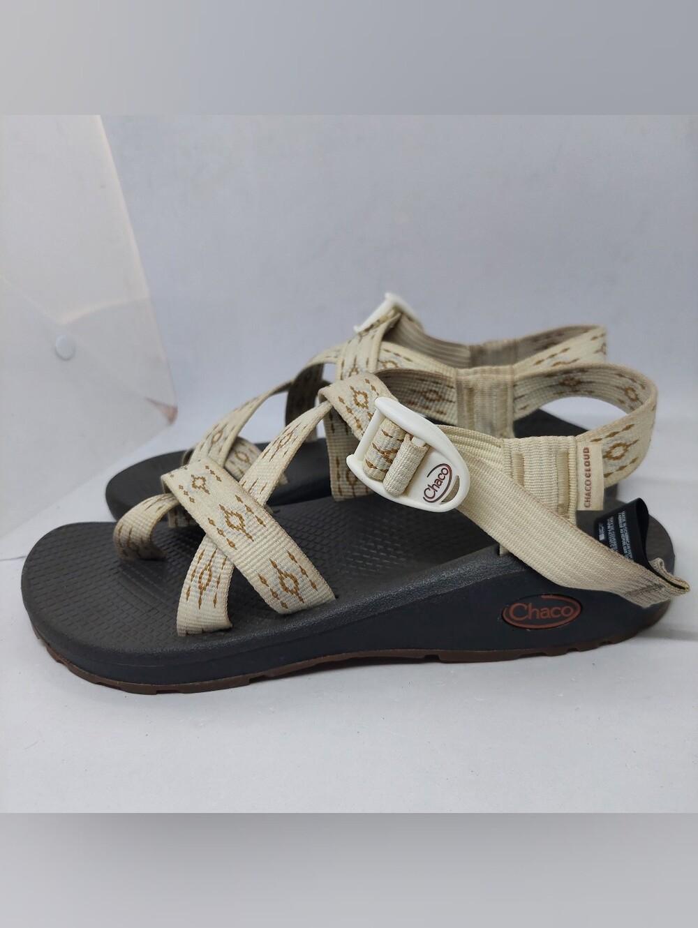 Chaco Z Cloud 2 Sandals Strappy Toe Loop Hiking Shoes Womens Size 8 Outdoor